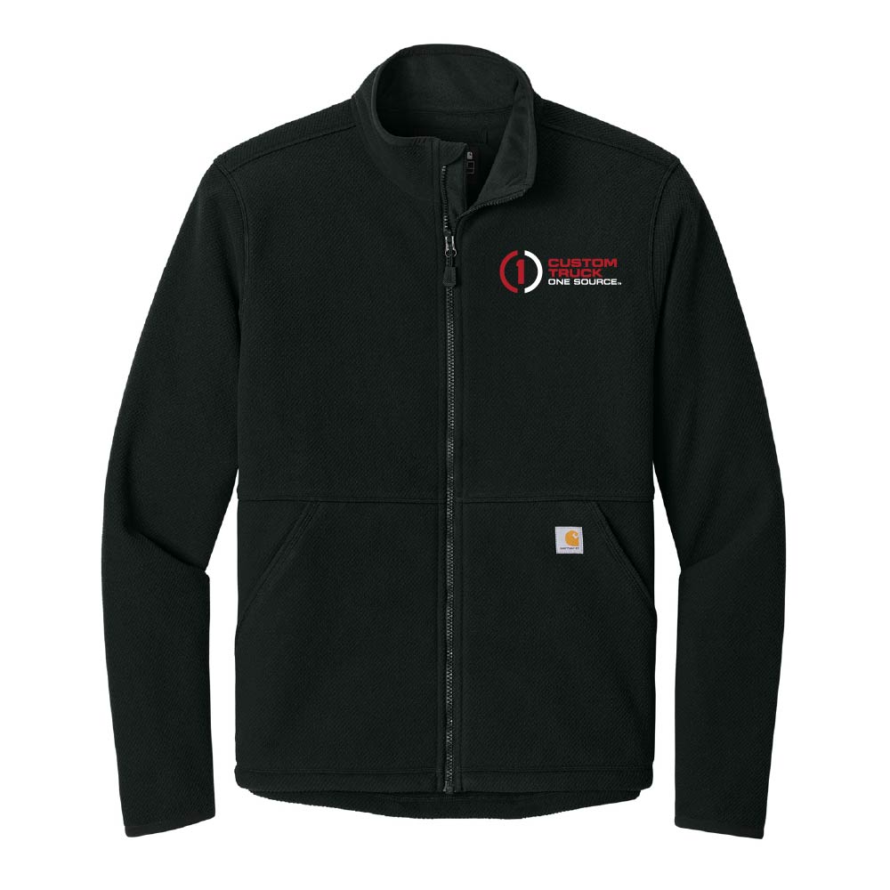 Carhartt® Textured Full-Zip Fleece Jacket - CT106416