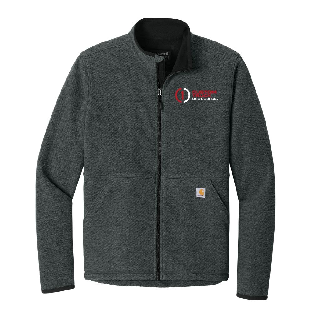 Carhartt® Textured Full-Zip Fleece Jacket - CT106416