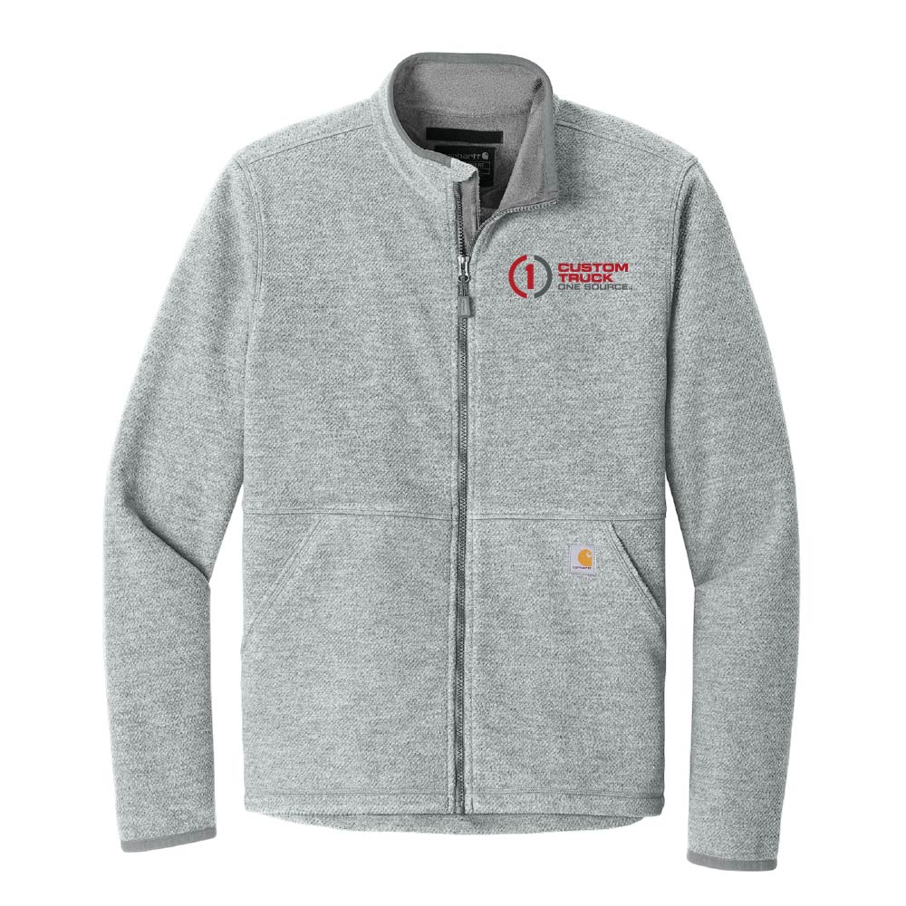 Carhartt® Textured Full-Zip Fleece Jacket - CT106416