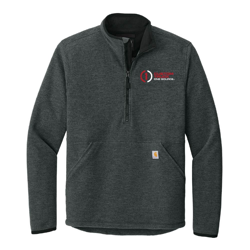 Carhartt® Textured 1/2-Zip Fleece Jacket - CT106417