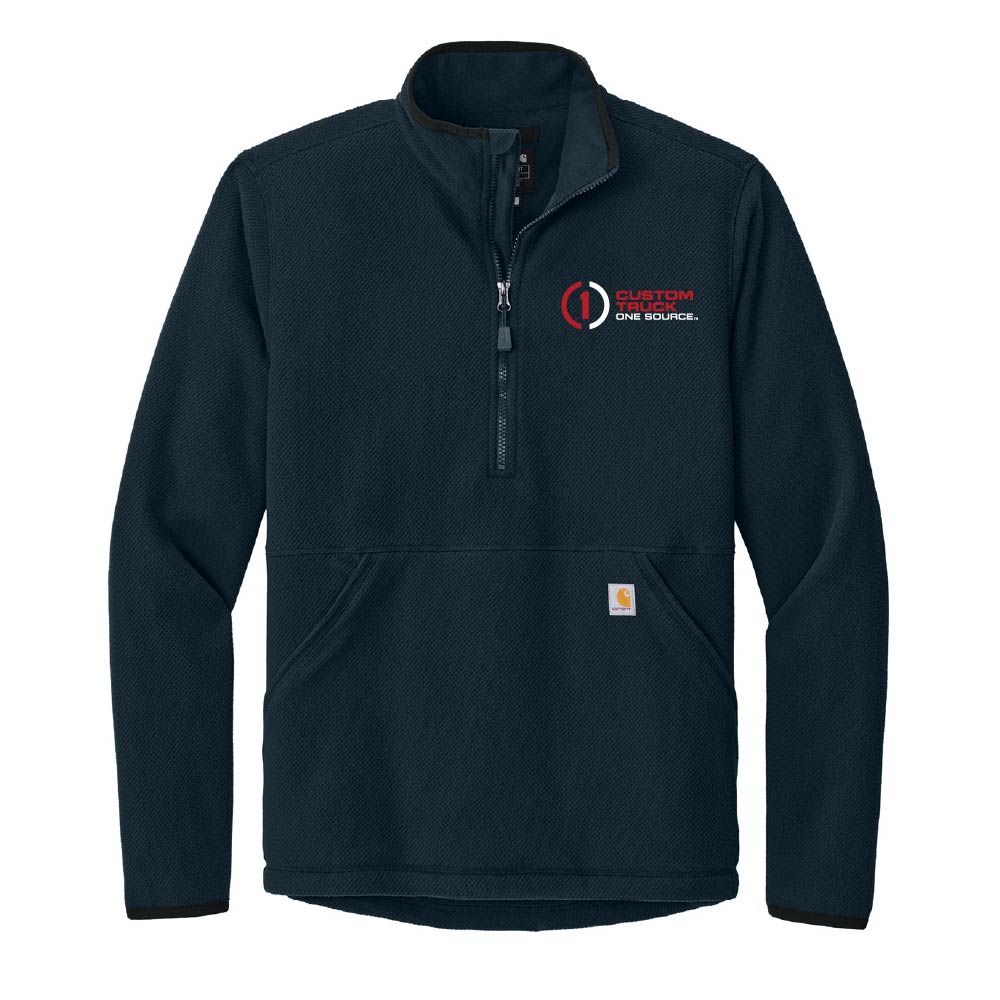 Carhartt® Textured 1/2-Zip Fleece Jacket - CT106417