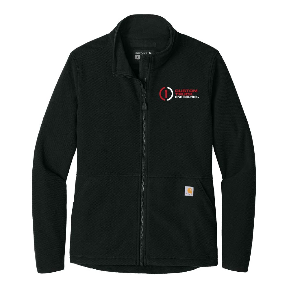 Carhartt® Women’s Textured Full-Zip Fleece Jacket - CT106419