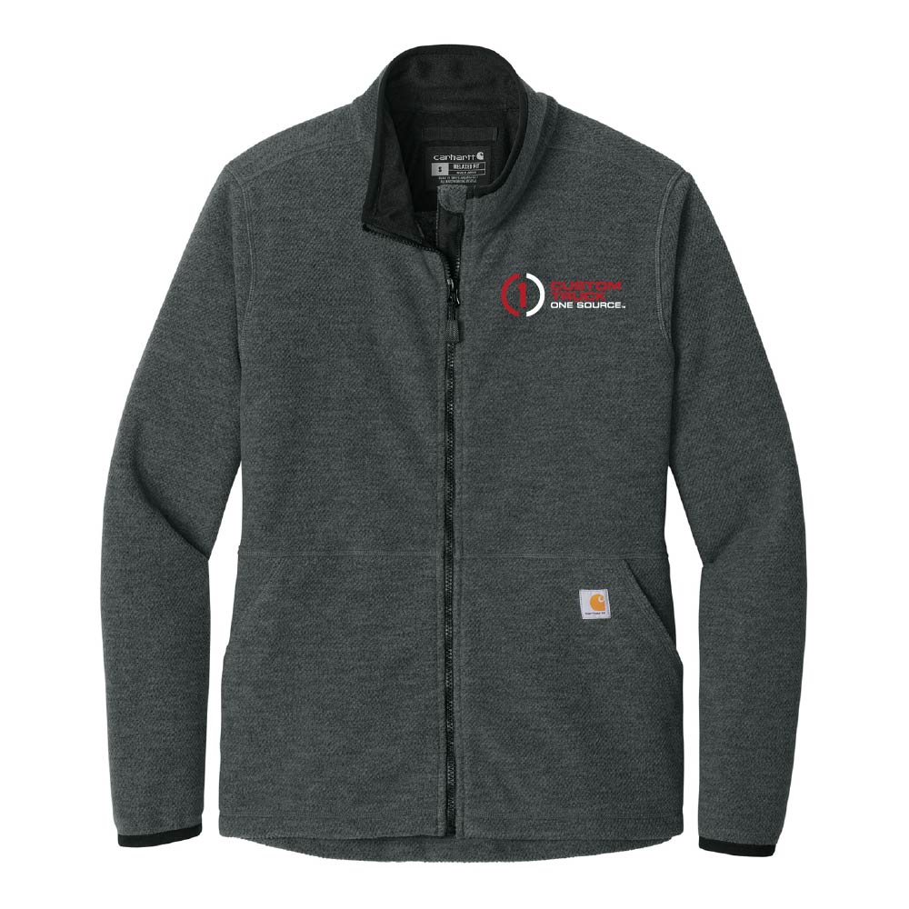 Carhartt® Women’s Textured Full-Zip Fleece Jacket - CT106419