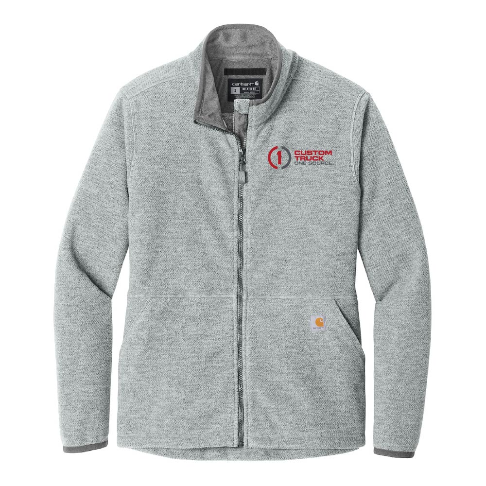 Carhartt® Women’s Textured Full-Zip Fleece Jacket - CT106419