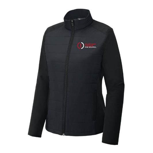 Sport-Tek® Women’s Teknical Hybrid Jacket - LST940