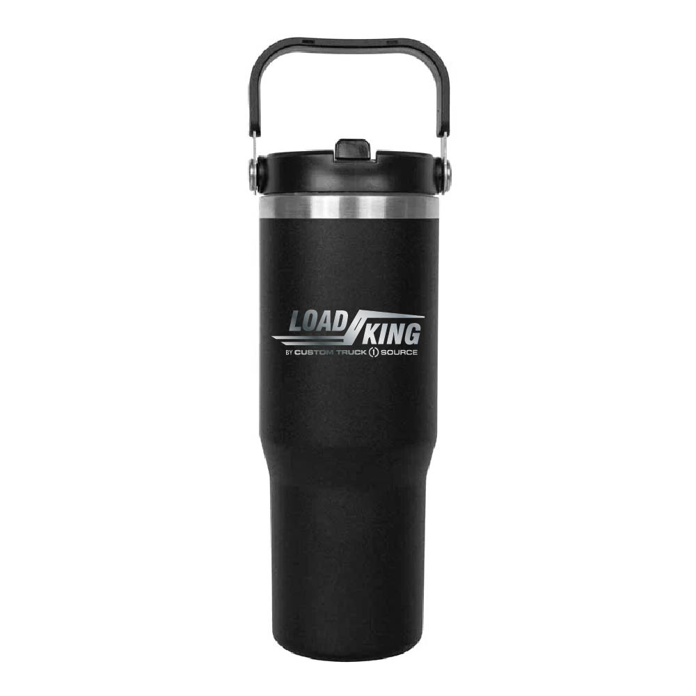 30oz. Stainless Steel Insulated Mug with Handle - Laser Engraved Logo