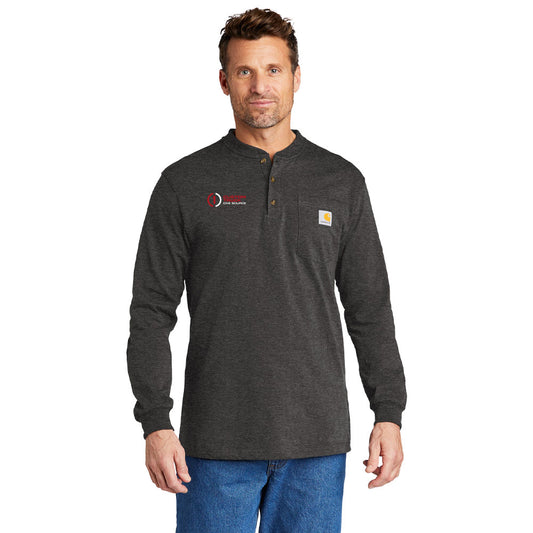 Carhartt® Long Sleeve Henley T-Shirt - CTK128