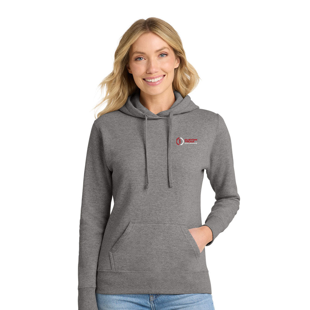 Port & Co™ Women's Core Fleece Pullover Hooded Sweatshirt - LPC78H