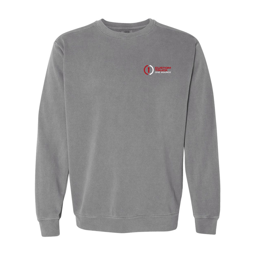 Unisex Garment-Dyed Crewneck Sweatshirt - 1566