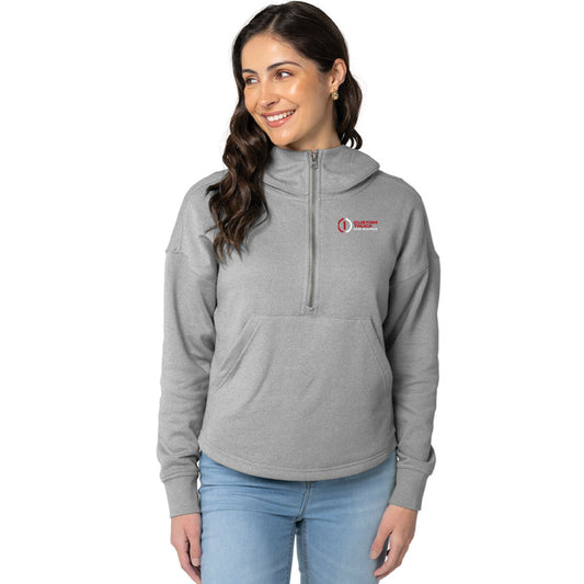 Charles River Women's Willow Scallop Hem Hoodie - 5527