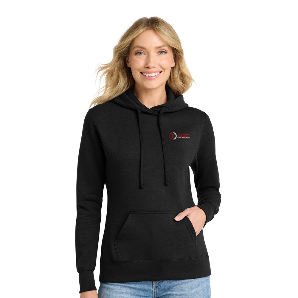 Port & Co™ Women's Core Fleece Pullover Hooded Sweatshirt - LPC78H