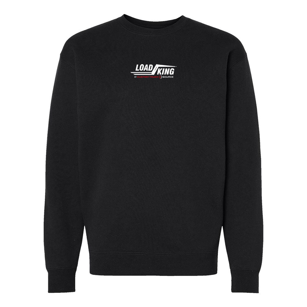 Center Chest Logo - Unisex Heavyweight Crewneck Sweatshirt - IND3000