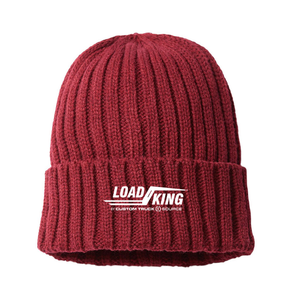 Sustainable Cable Knit Cuffed Beanie - SHORE