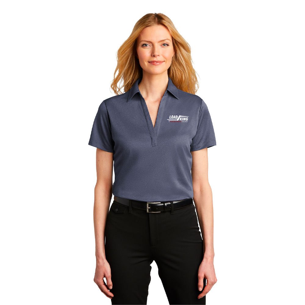 Port Authority® Ladies Heathered Silk Touch™ Performance Polo - LK542