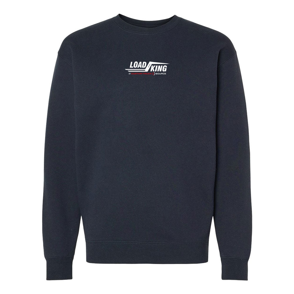 Center Chest Logo - Unisex Heavyweight Crewneck Sweatshirt - IND3000