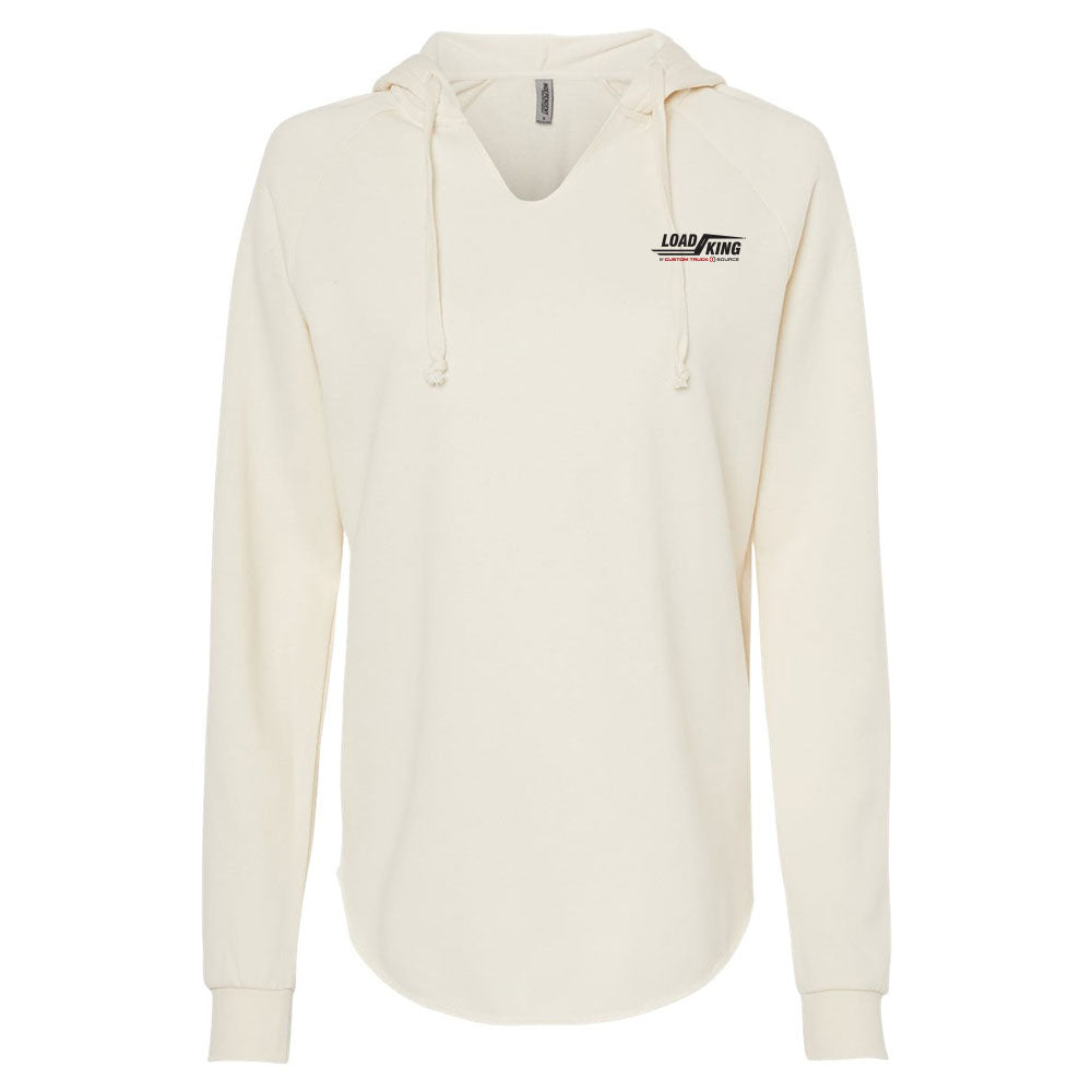 Independent Trading Co. - Women’s Lightweight California Wave Wash Hooded Sweatshirt - PRM2500