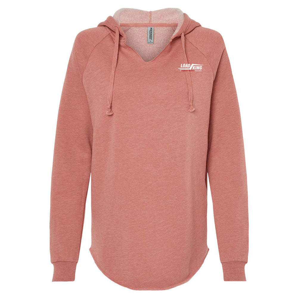 Independent Trading Co. - Women’s Lightweight California Wave Wash Hooded Sweatshirt - PRM2500