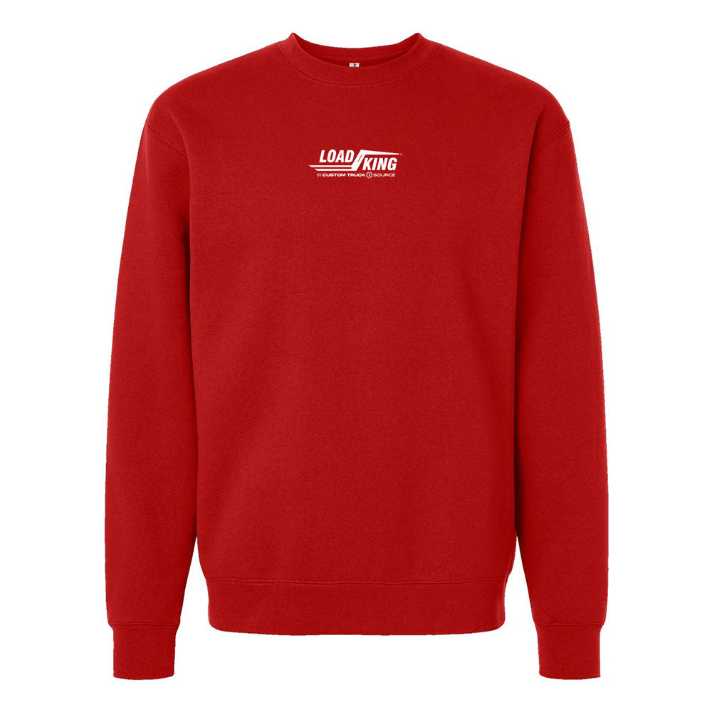 Center Chest Logo - Unisex Heavyweight Crewneck Sweatshirt - IND3000