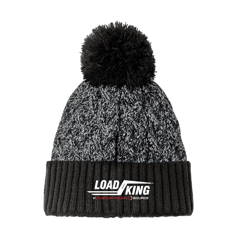 New Era® Marled Knit Pom Beanie - NE910
