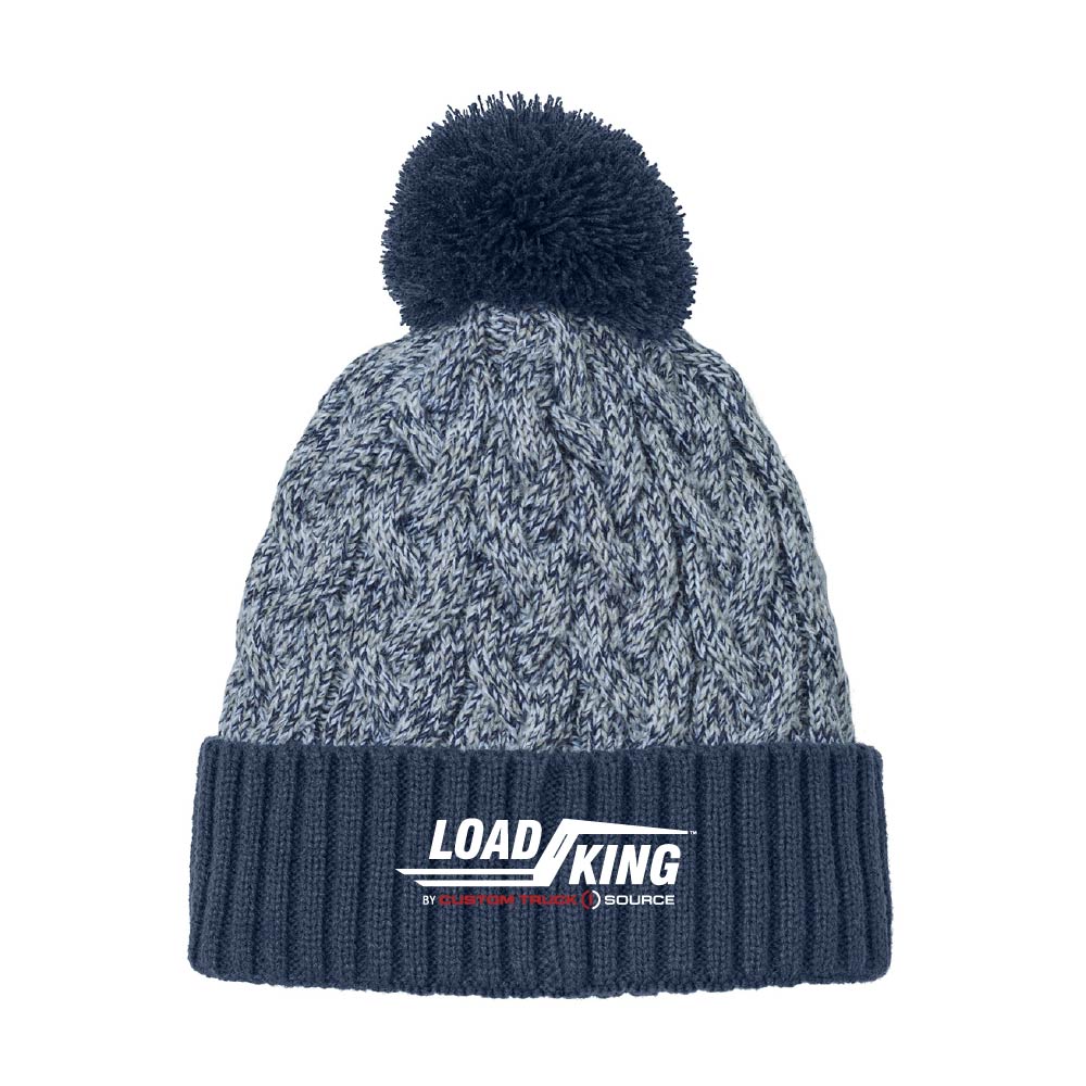 New Era® Marled Knit Pom Beanie - NE910