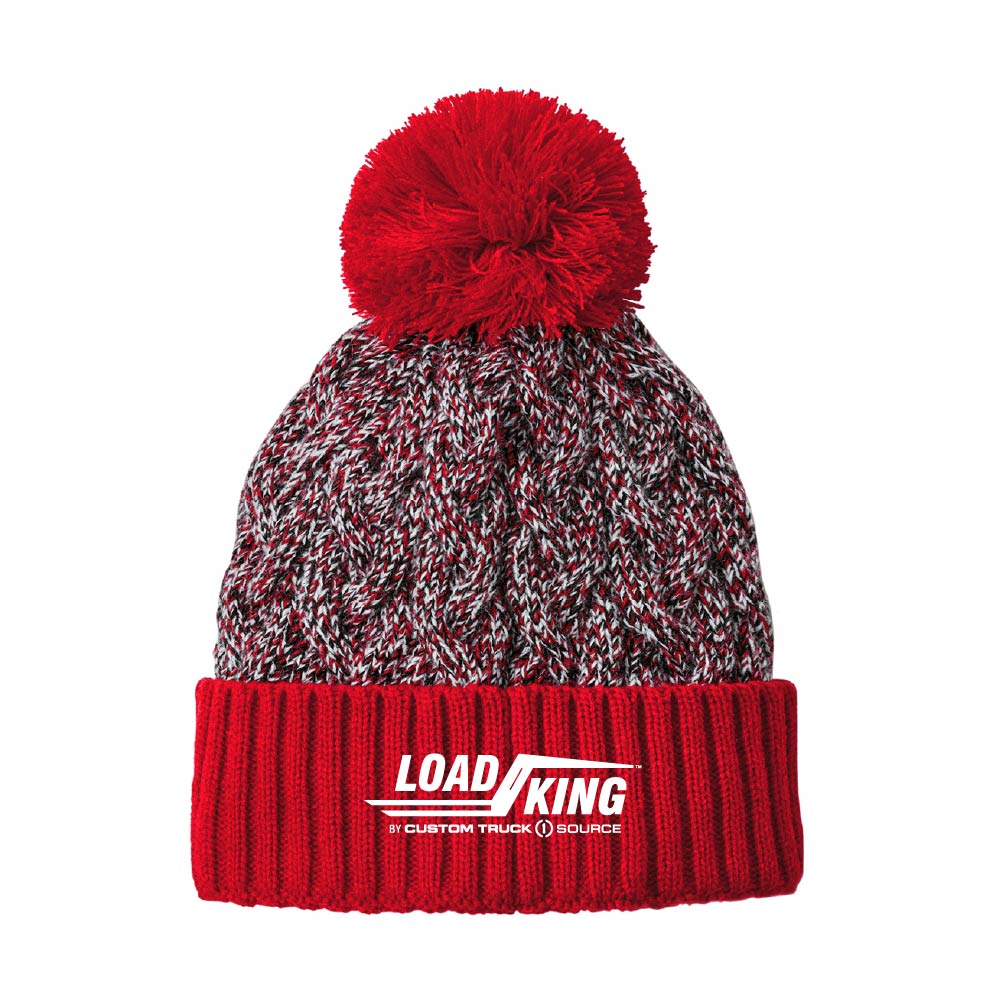 New Era® Marled Knit Pom Beanie - NE910