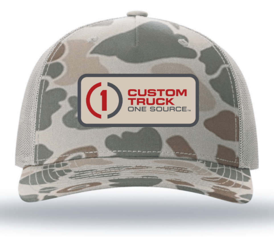 Patch Hat - Richardson Five-Panel Printed Trucker Cap - 112PFPV1