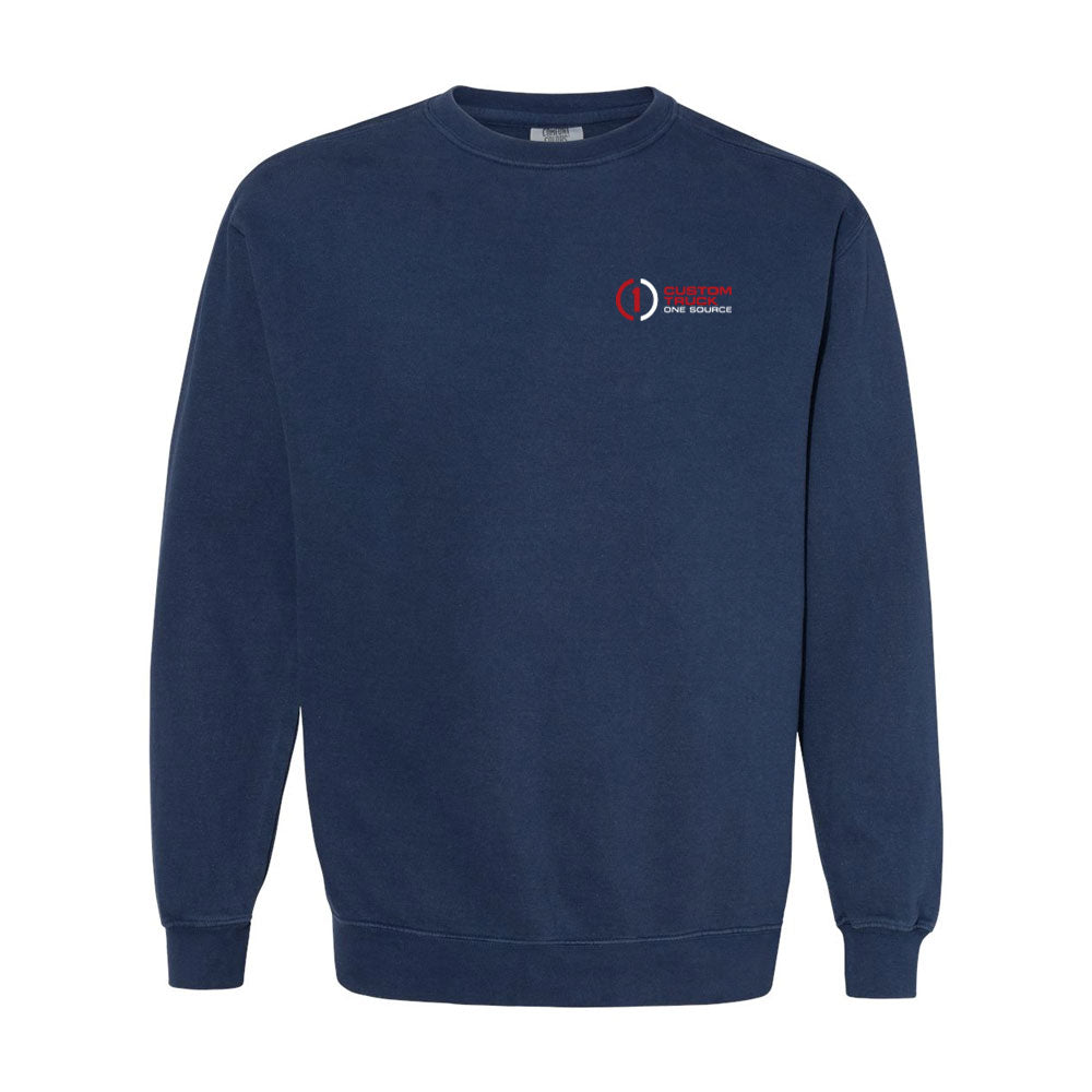 Unisex Garment-Dyed Crewneck Sweatshirt - 1566