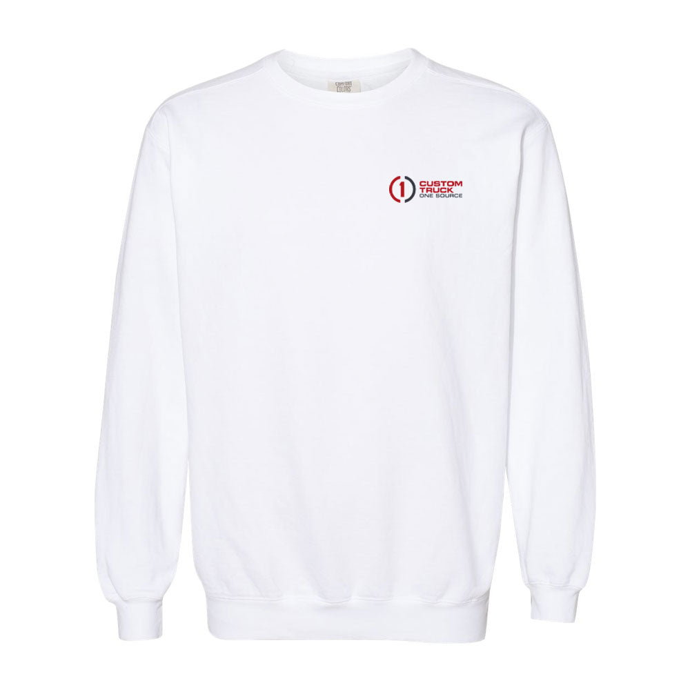 Unisex Garment-Dyed Crewneck Sweatshirt - 1566