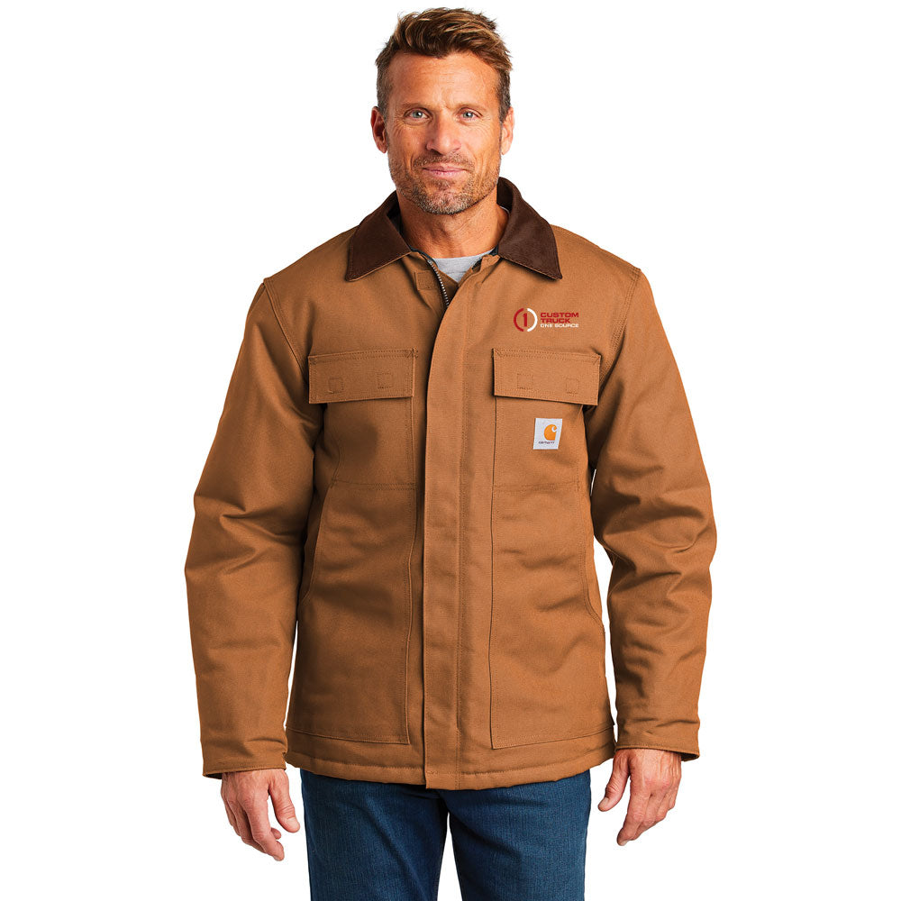 Tall Sizes Carhartt Men's Duck Traditional Coat/Arctic Quilt Lined - CTTC003