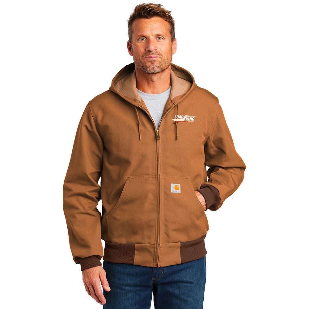 Carhartt Men's Duck Quilted Flannel-Lined Active Jacket - CTJ131