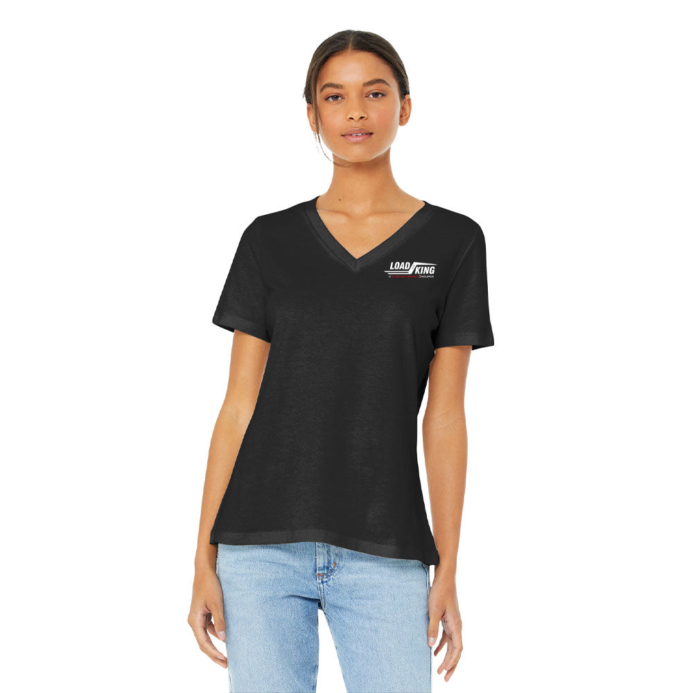 BELLA + CANVAS - Women’s Relaxed Jersey V-Neck Tee - 6405